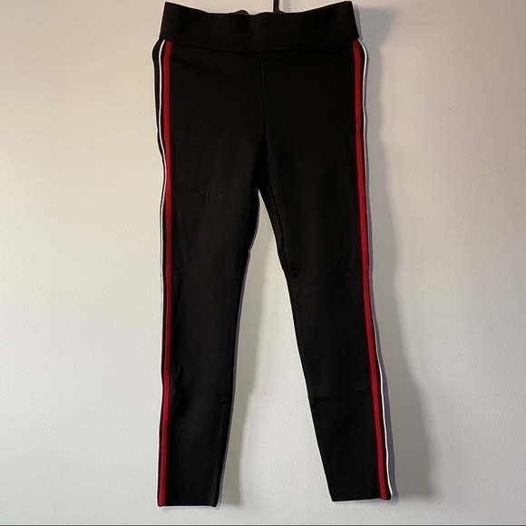 Nwot Zara Trafaluc Side Stripe Stretch Leggings - Picture 3 of 7